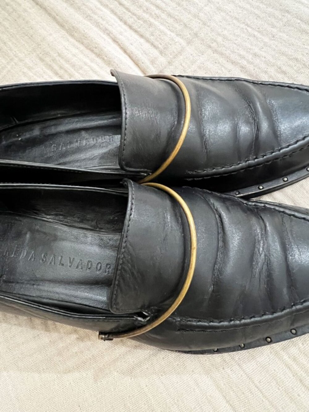 FREDA SALVADOR Light Halo Loafer 5.5 US Black - Picture 7 of 11